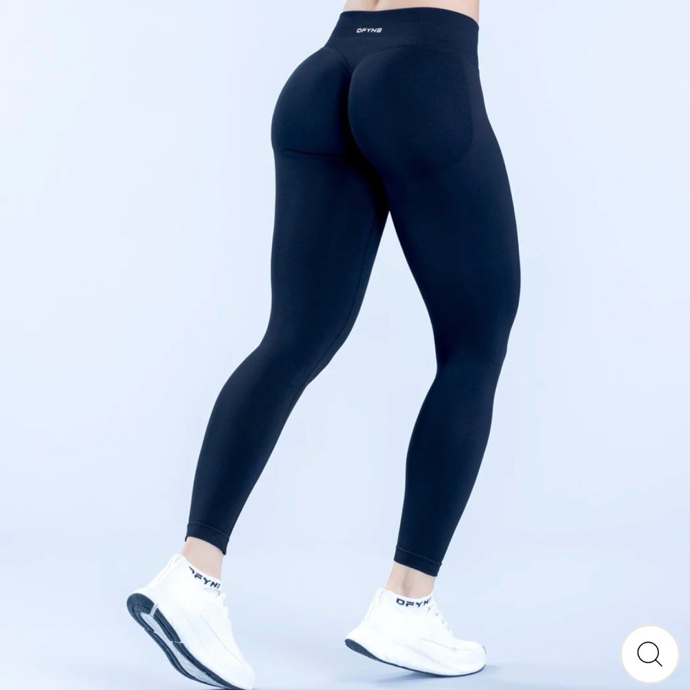 Dfyne Impact Leggings Midnight Black Size Small NWOT